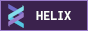88x31 web button showing a logo of the Helix text editor with the text 'HELIX'